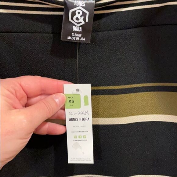 ✨Agnes & Dora Ribbons Pencil Skirt - Picture 3 of 4